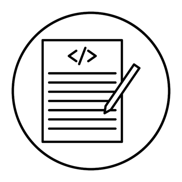 Iconica di progettazione del caso di prova