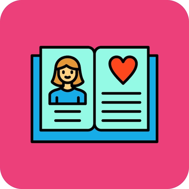 Iconica di scrapbook
