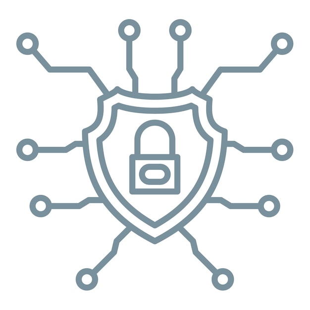 Iconica di sicurezza informatica