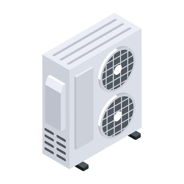 Iconica isometrica per dispositivi elettrici