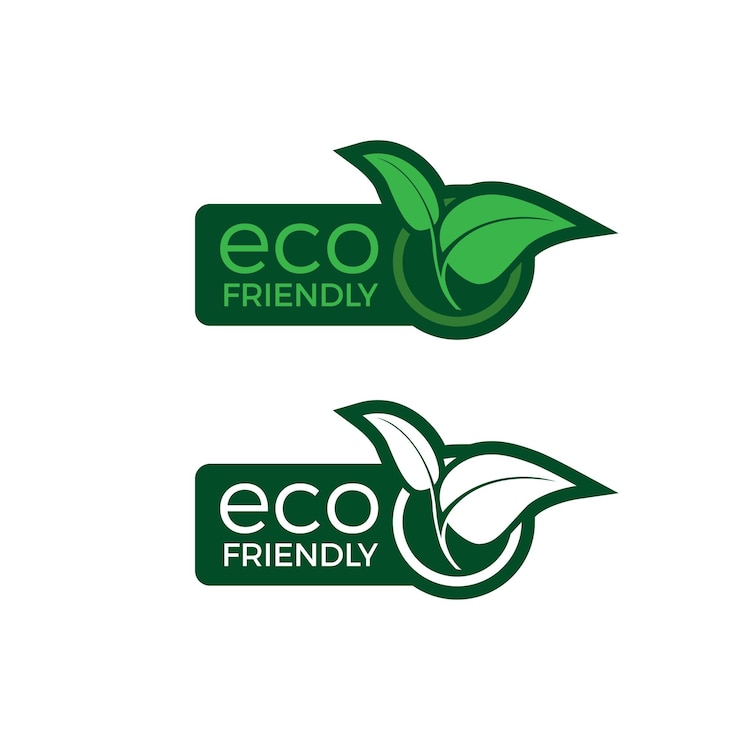 Vettore iconica vettoriale eco-friendly