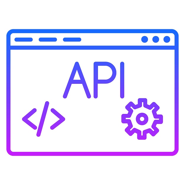 Iconica web dell'API
