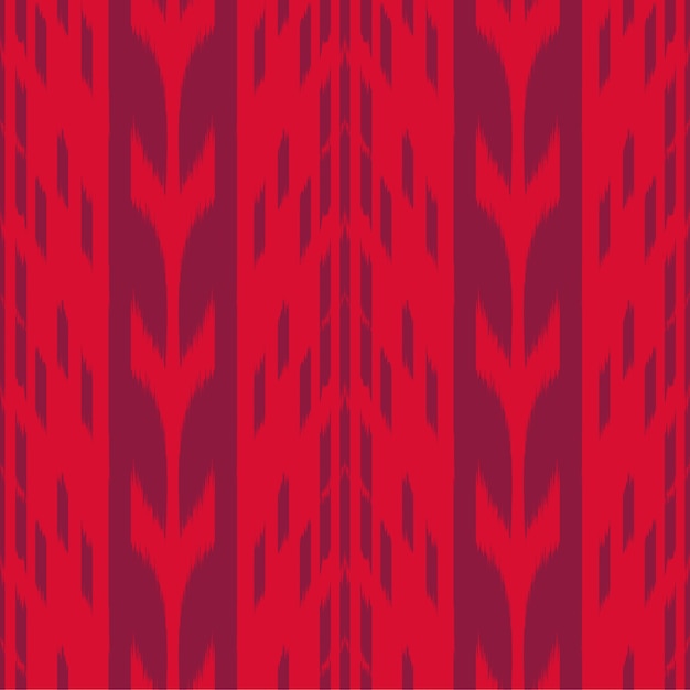 Ikat Seamless Pattern Design