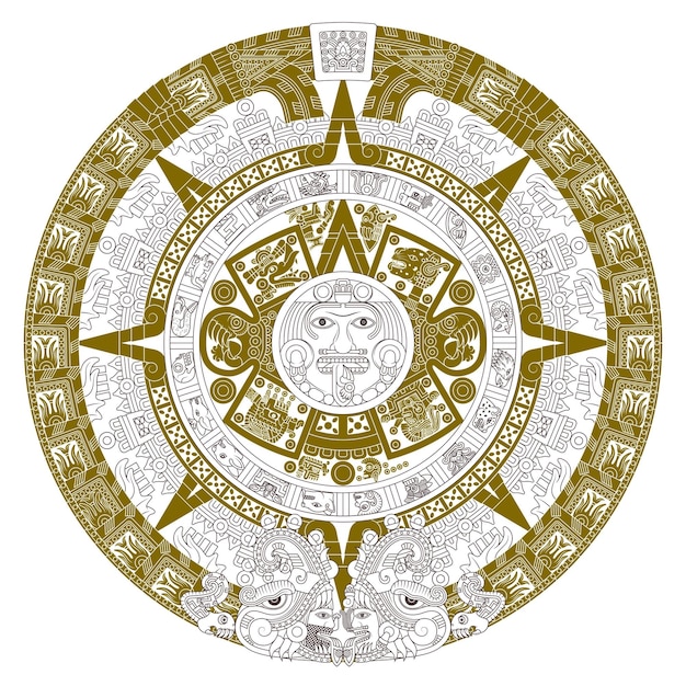 Il calendario solare dell'antica civiltà azteca
