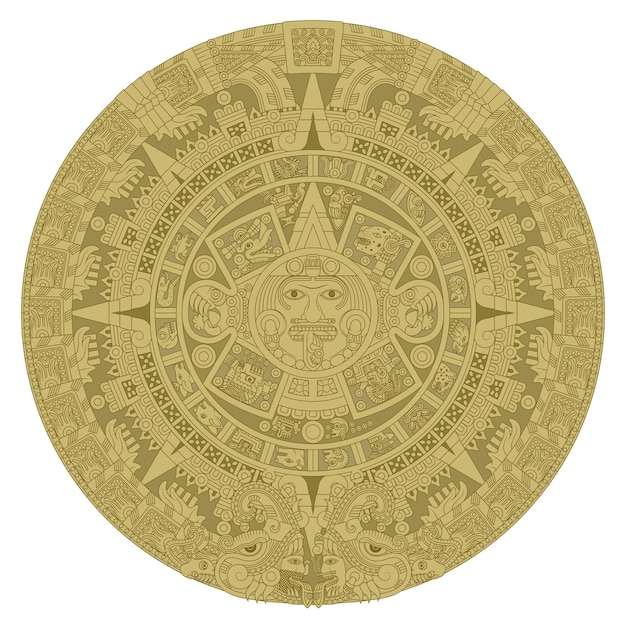 Il calendario solare dell'antica civiltà azteca