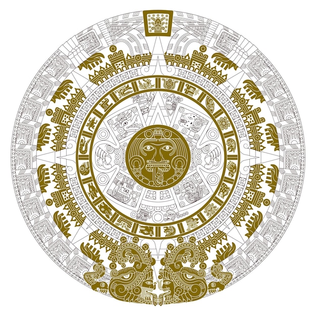 Il calendario solare dell'antica civiltà azteca