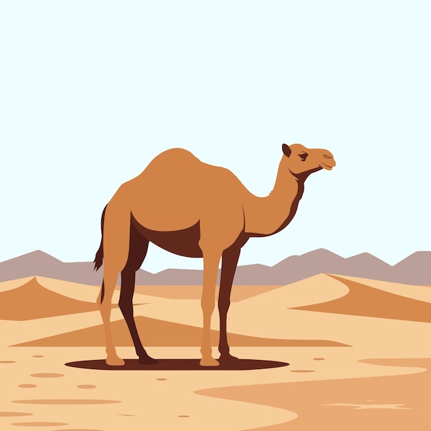 Il cammello nel deserto