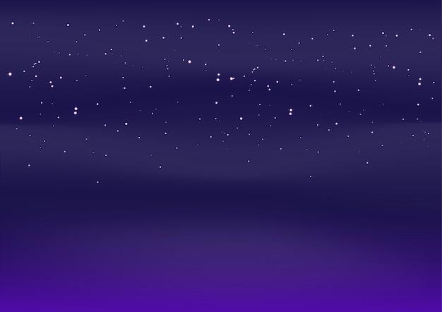 Il cielo stellato di notte