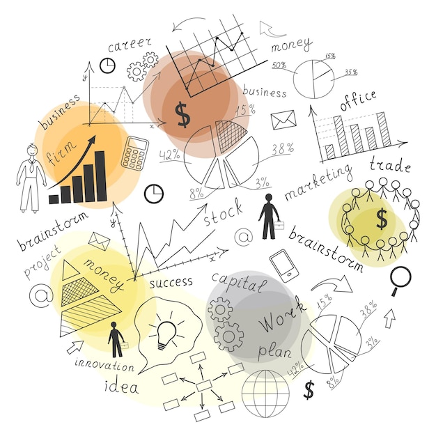 Il concetto di business Illustrazione vettoriale