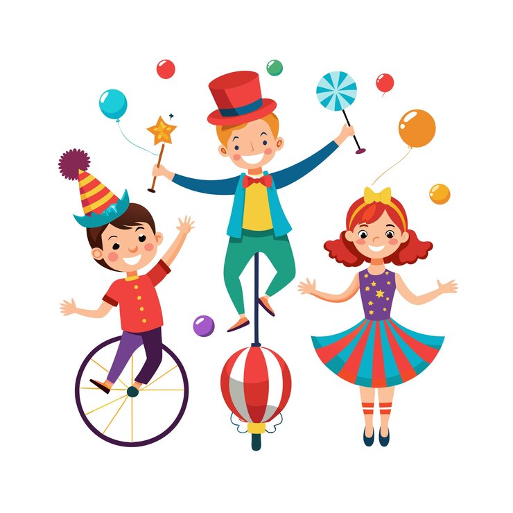 Vettore il concetto di illustrazione vettoriale dei momenti dei bambini