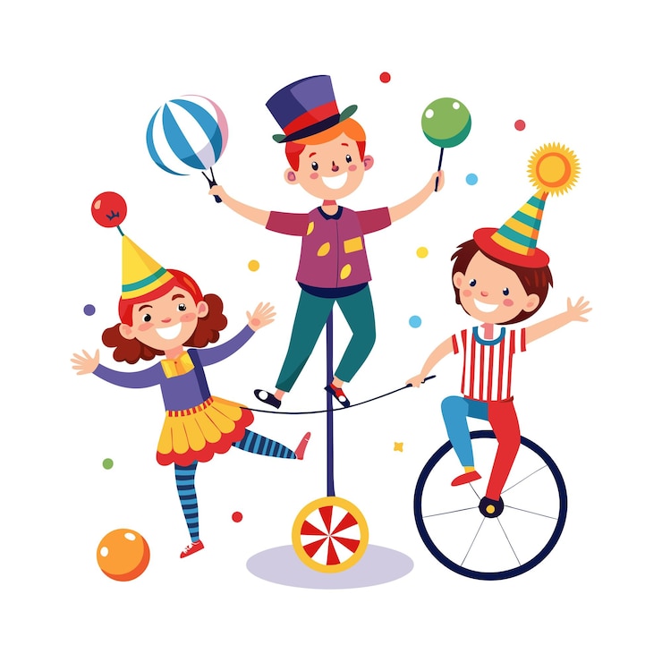 Vettore il concetto di illustrazione vettoriale dei momenti dei bambini