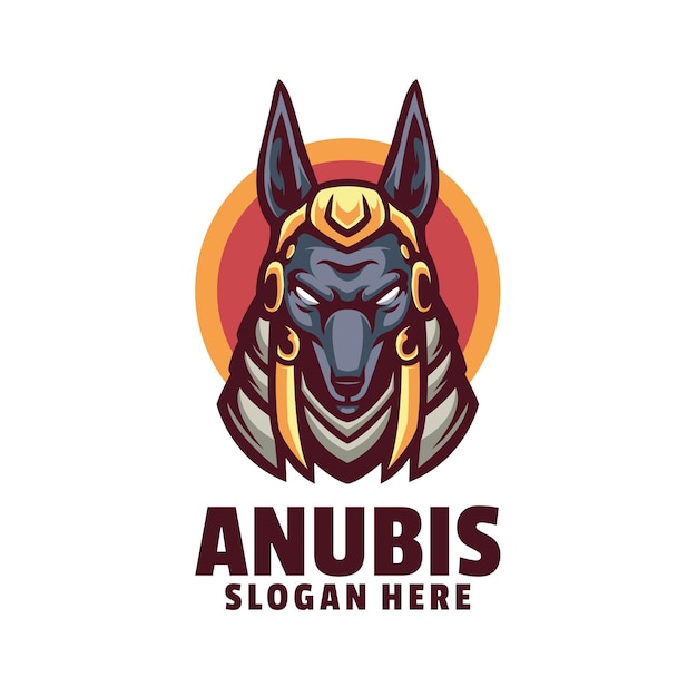 Il logo di Anubis progetta il vettore