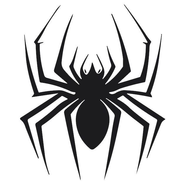 Il logo di un ragno è mostrato su uno sfondo bianco.
