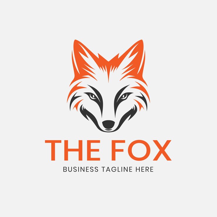 Il modello vettoriale del logo Fox