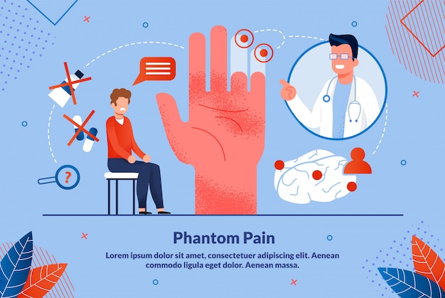 Il poster informativo è scritto Phantom Pain Flat.