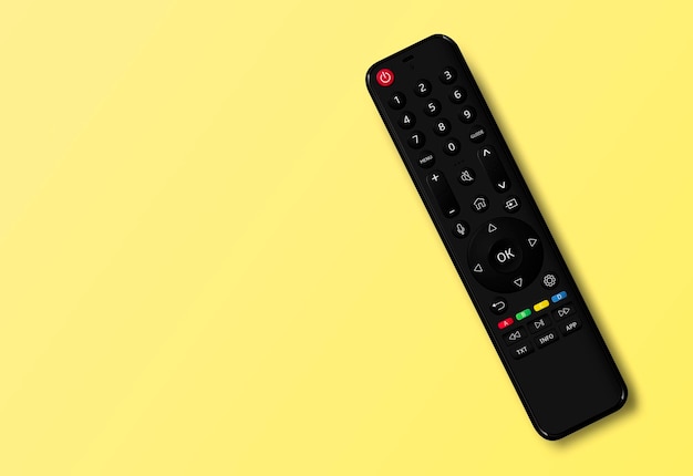 Il telecomando moderno della smart TV