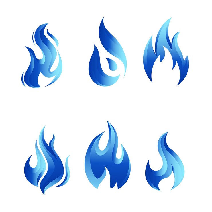 Vettore illustratore vettoriale di fonemononi naturali di fuoco