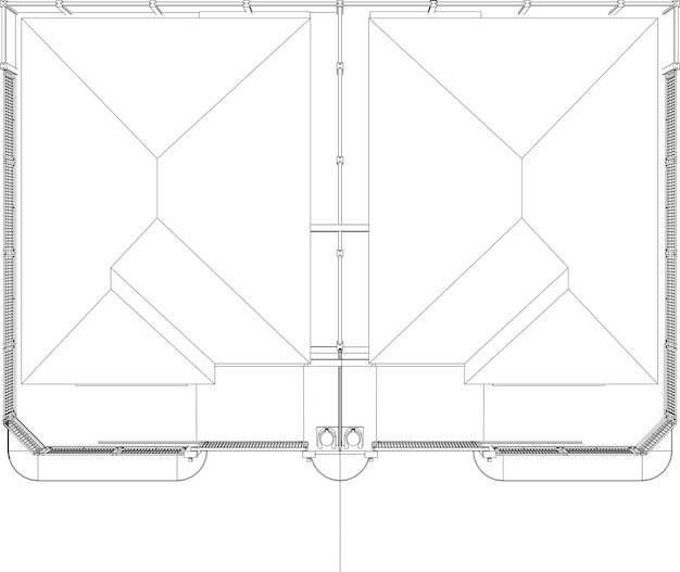 Illustrazione 3D di un progetto residenziale