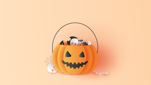 Illustrazione a tema Halloween