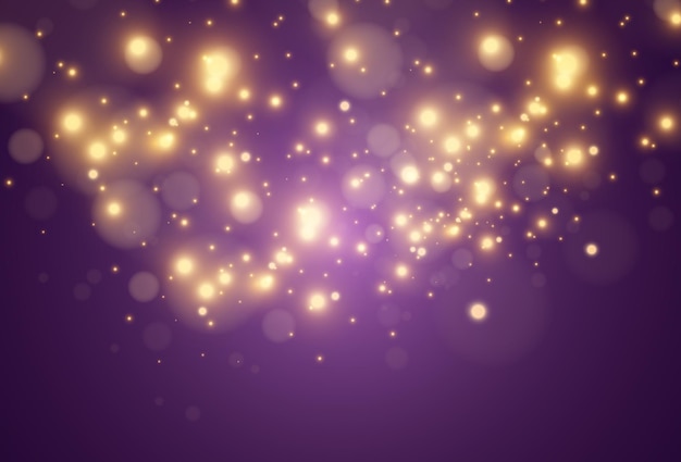 Illustrazione brillante bella stella di un effetto di luce