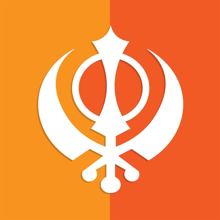 Vettore illustrazione creativa, poster o banner della celebrazione di guru nanak jayanti.