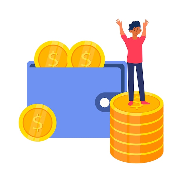 Illustrazione del business piatto