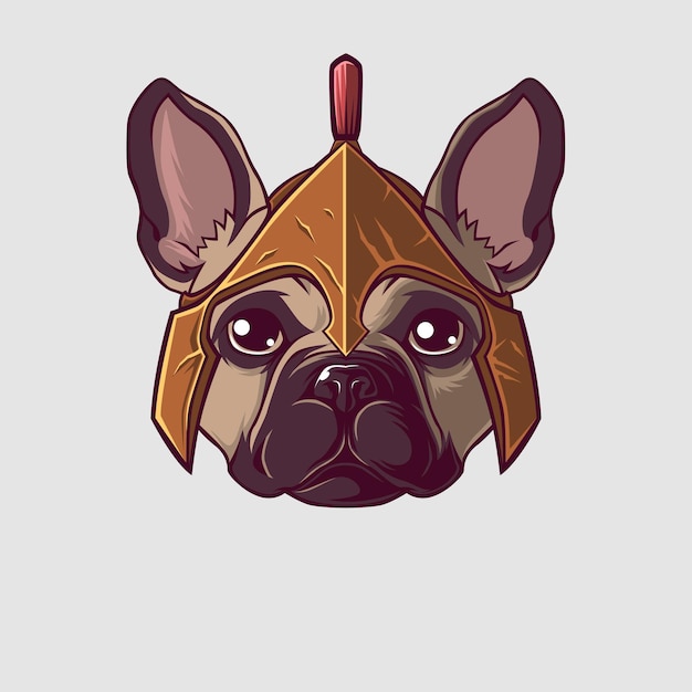 Illustrazione del cane in uno stile carino