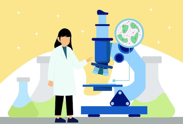 Illustrazione del concetto di bioingegneria 325
