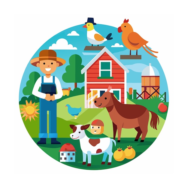 Illustrazione del concetto di Giornata mondiale dell'alimentazione