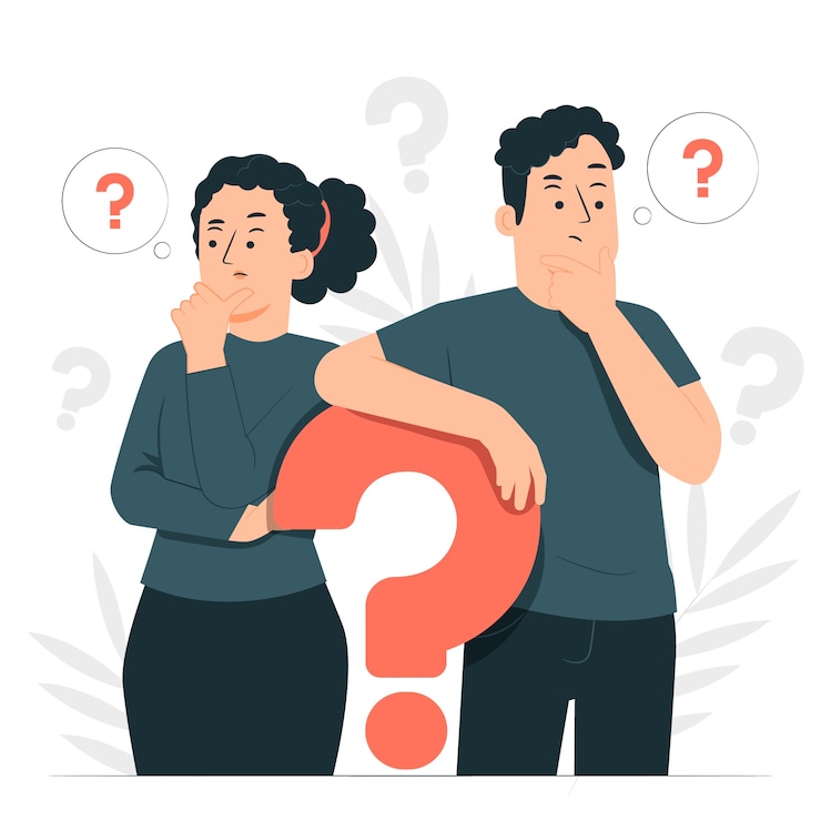 Vettore illustrazione del concetto di persone di curiosità