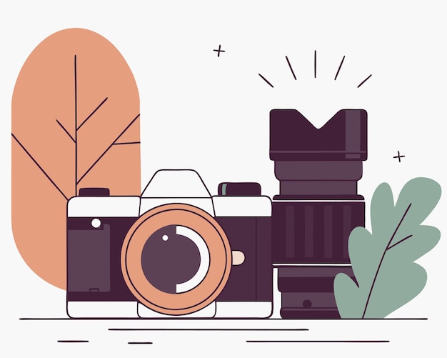 Illustrazione del concetto fotografico