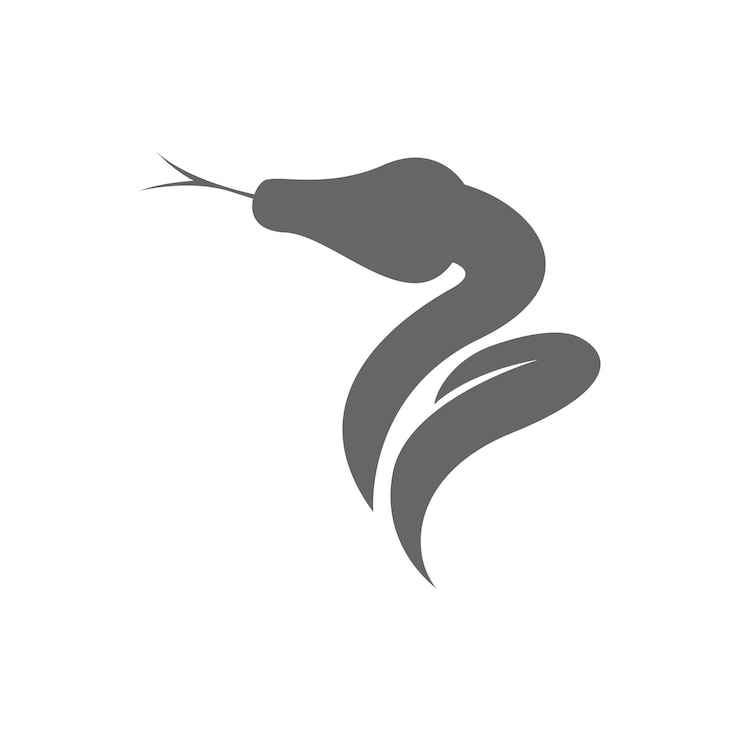 Vettore illustrazione del disegno dell'icona del logo python