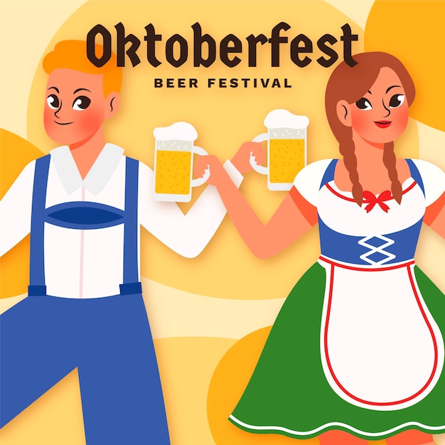 Illustrazione del fumetto più oktoberfest