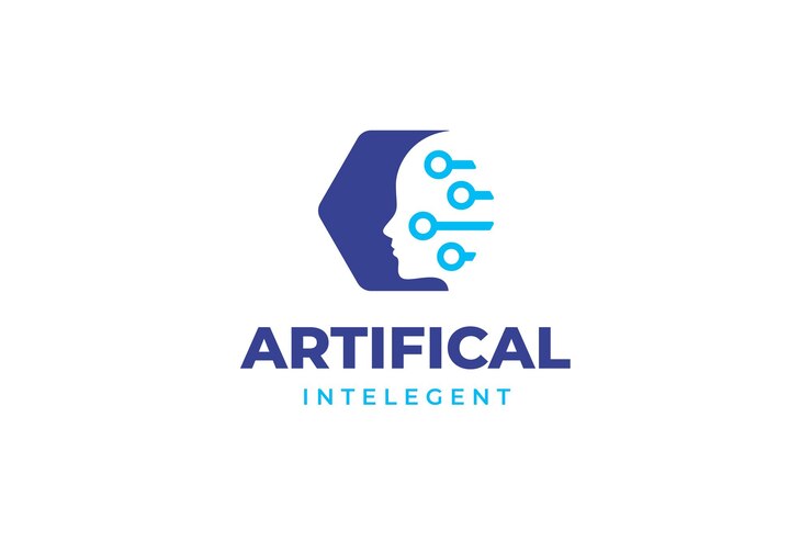 Illustrazione del logo dell'idea creativa della tecnologia intelligente