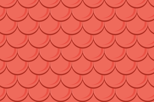 Illustrazione del modello delle tegole di design piatto