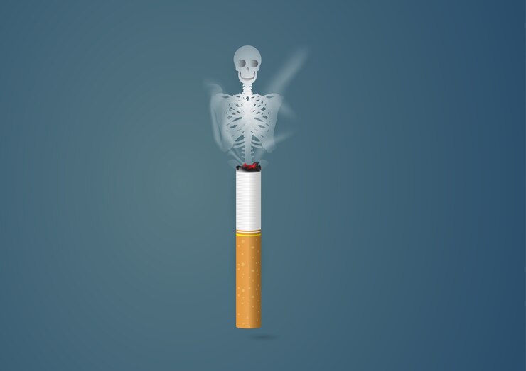 Illustrazione del mondo del giorno no smoking, il 31 maggio.