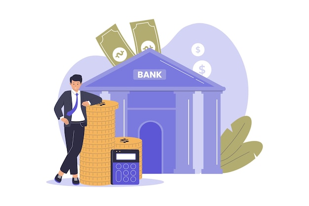 Illustrazione del prestito bancario