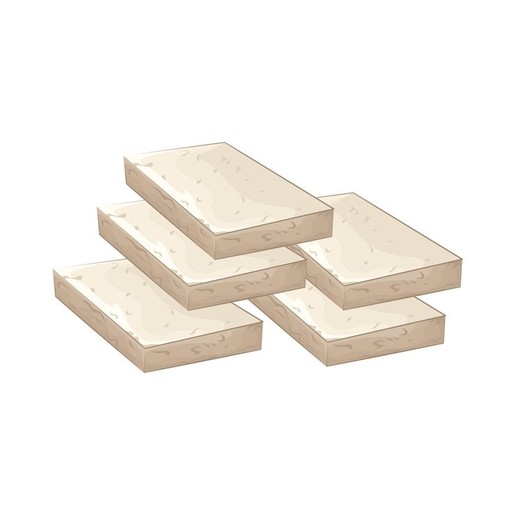 Vettore illustrazione del tofu