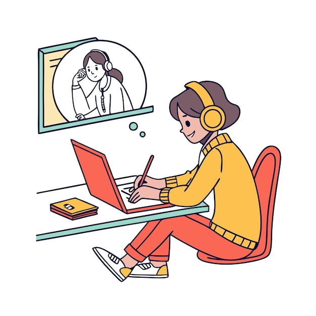 Illustrazione dell'attività degli studenti
