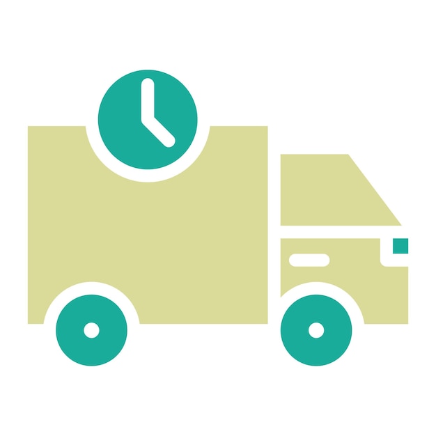 Illustrazione dell'icona vettoriale Fast Delivery di Food Delivery