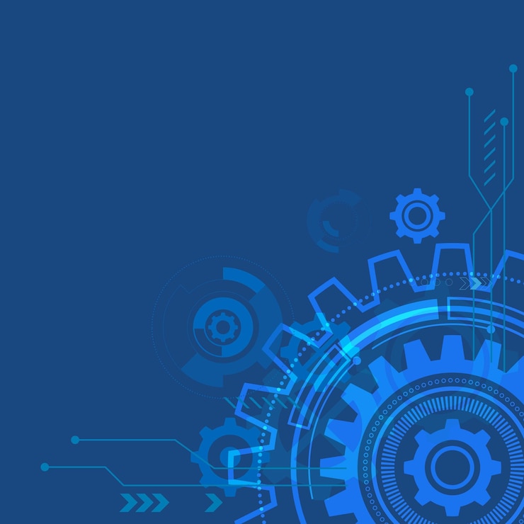 Vettore illustrazione dell'icona vettoriale gear future