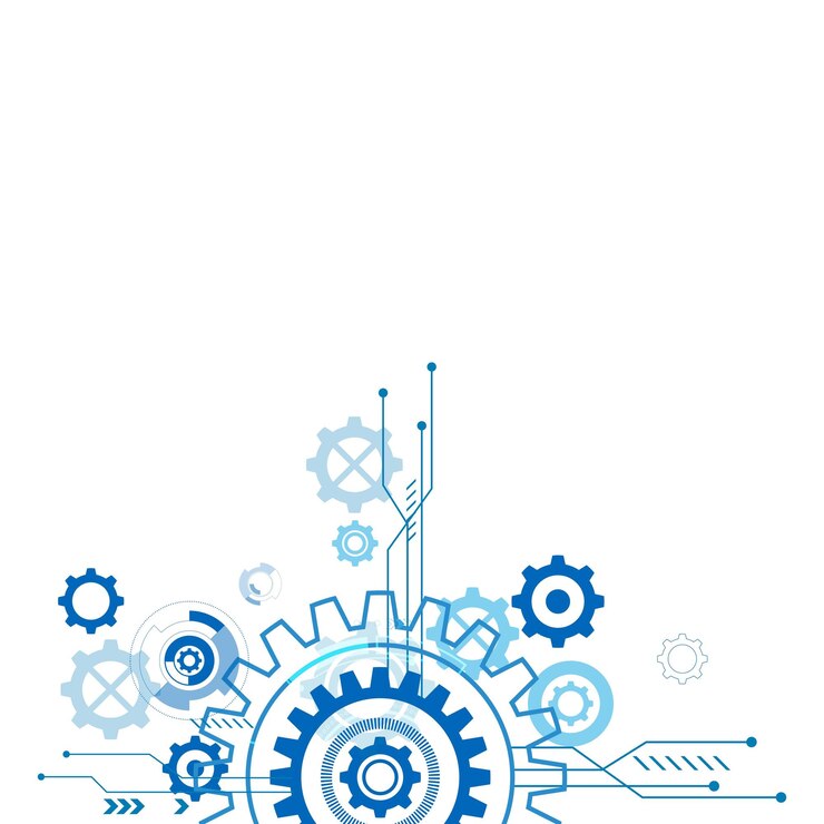 Vettore illustrazione dell'icona vettoriale gear future