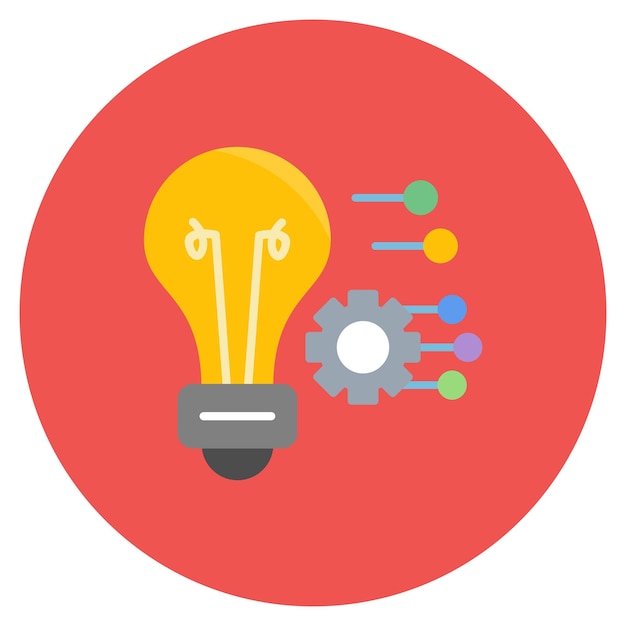 Illustrazione dell'innovazione piatta