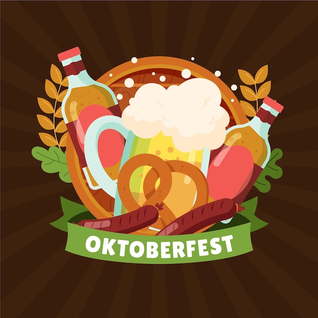 Illustrazione dell'Oktoberfest