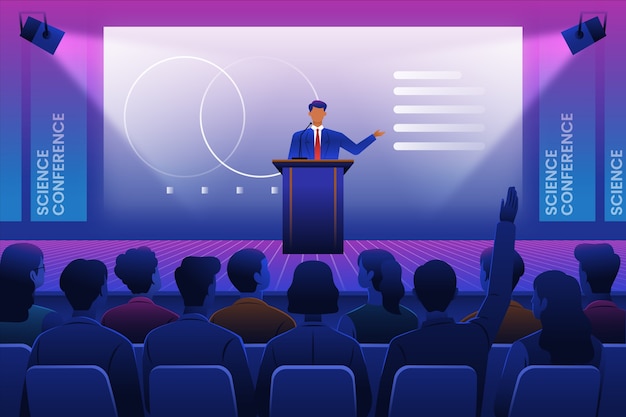 Illustrazione della conferenza gradiente