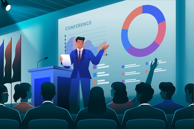 Illustrazione della conferenza gradiente