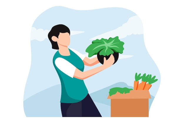 Illustrazione della designazione dell'appartamento per la giornata di lavoro