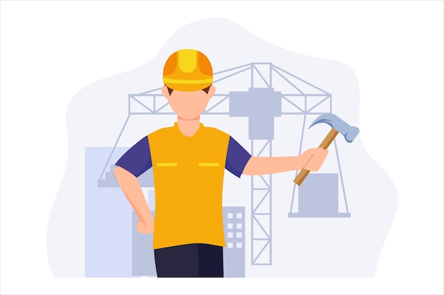 Illustrazione della designazione dell'appartamento per la giornata di lavoro