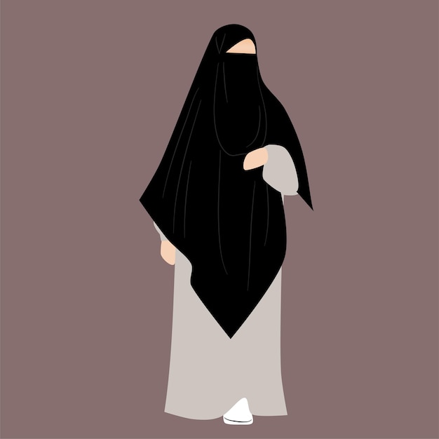 Illustrazione della donna musulmana