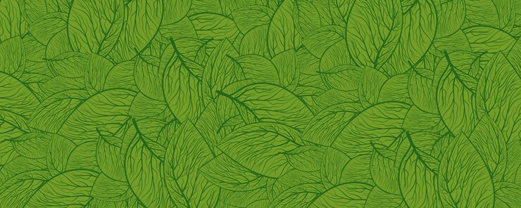 Vettore illustrazione della priorità bassa di vettore del modello floreale astratto della foglia verde